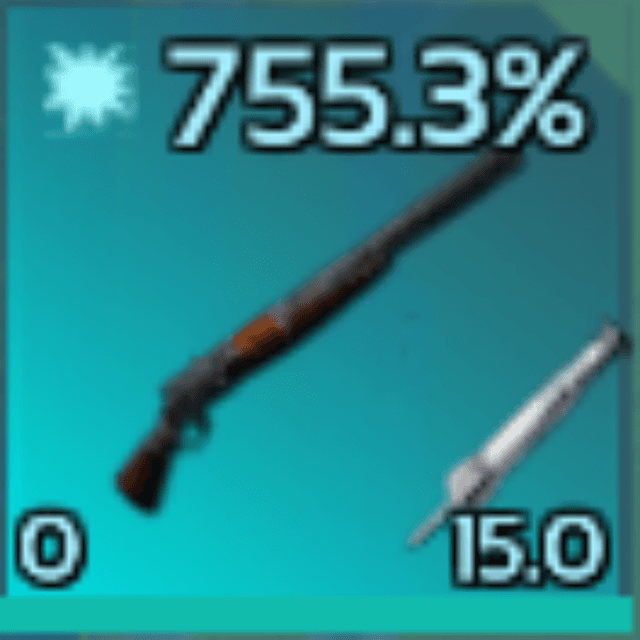 Max damage Longneck Rifle 755.3%