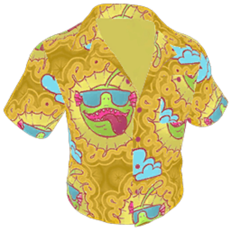 Bulbdog-Print Shirt Skin (1x)