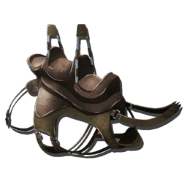 Gallimimus Saddle