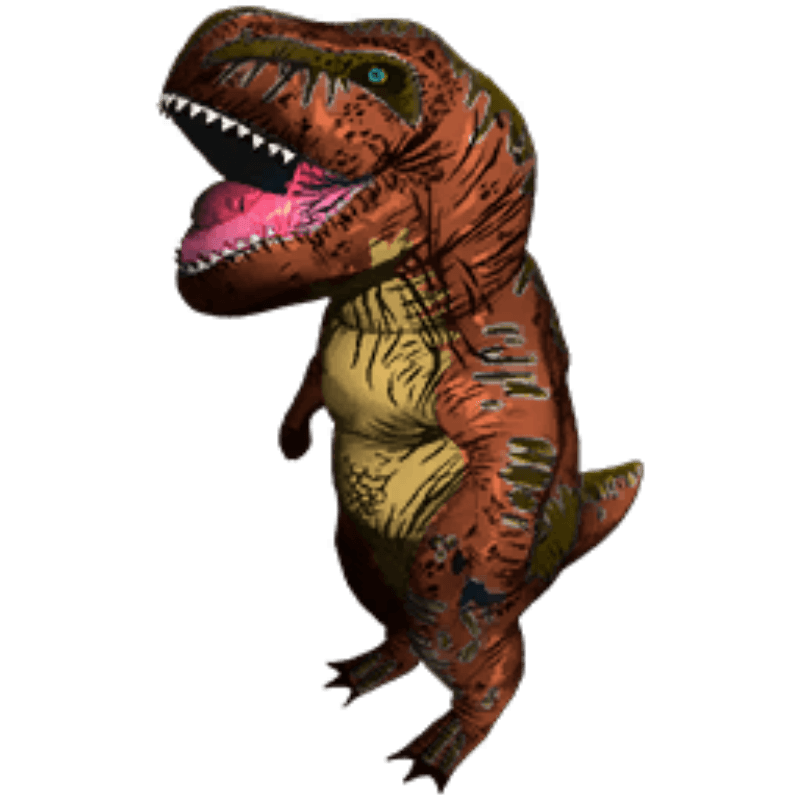 Inflatable Rex Costume Skin (1x)