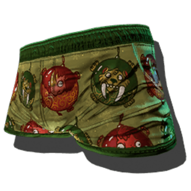Dino Ornament Swim Bottom Skin