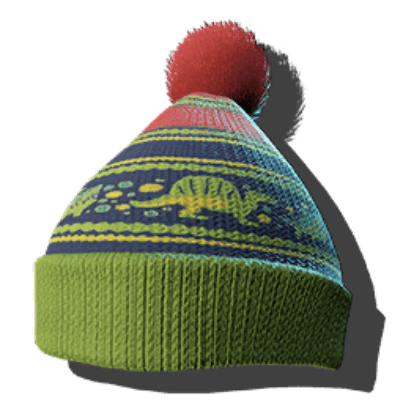 Red-Ball Winter Beanie (1x)