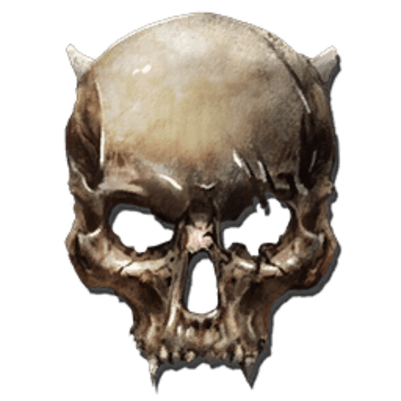 Scary Skull Helmet Skin (1x)